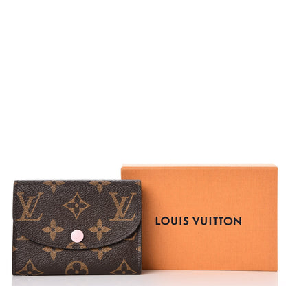 Louis Vuitton Monogram Rosalie Coin Purse Rose Ballerine 8 of 8