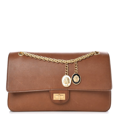 Chanel Calfskin Nude 2.55 Medals Reissue 226 Flap Camel 1 of 16