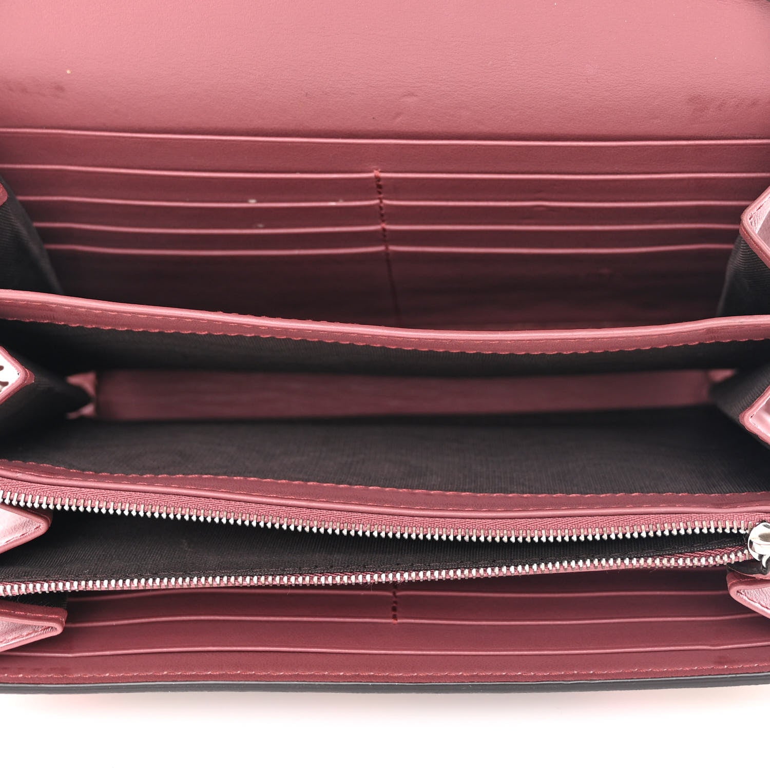 Gucci GG Supreme Monogram Blooms Mini Dionysus Chain Wallet Beige Multicolor Dry Rose 5 of 11