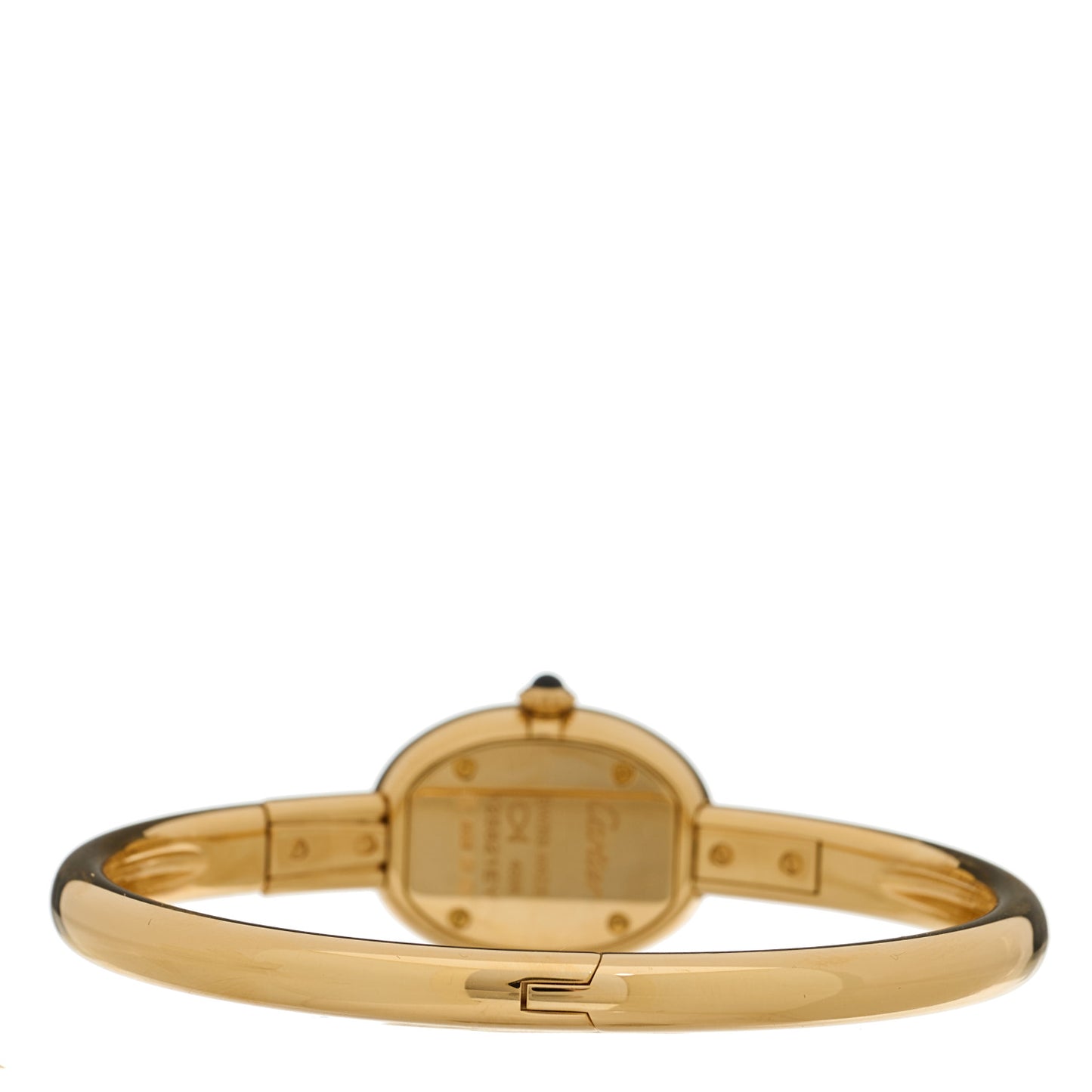 18K Yellow Gold 19mm Baignoire Quartz Watch