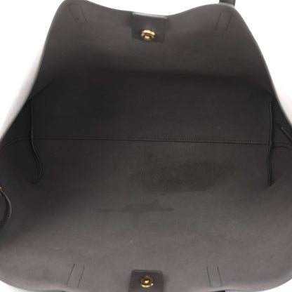 Saint Laurent Calfskin Large Shopping Tote Coal 6 of 12
