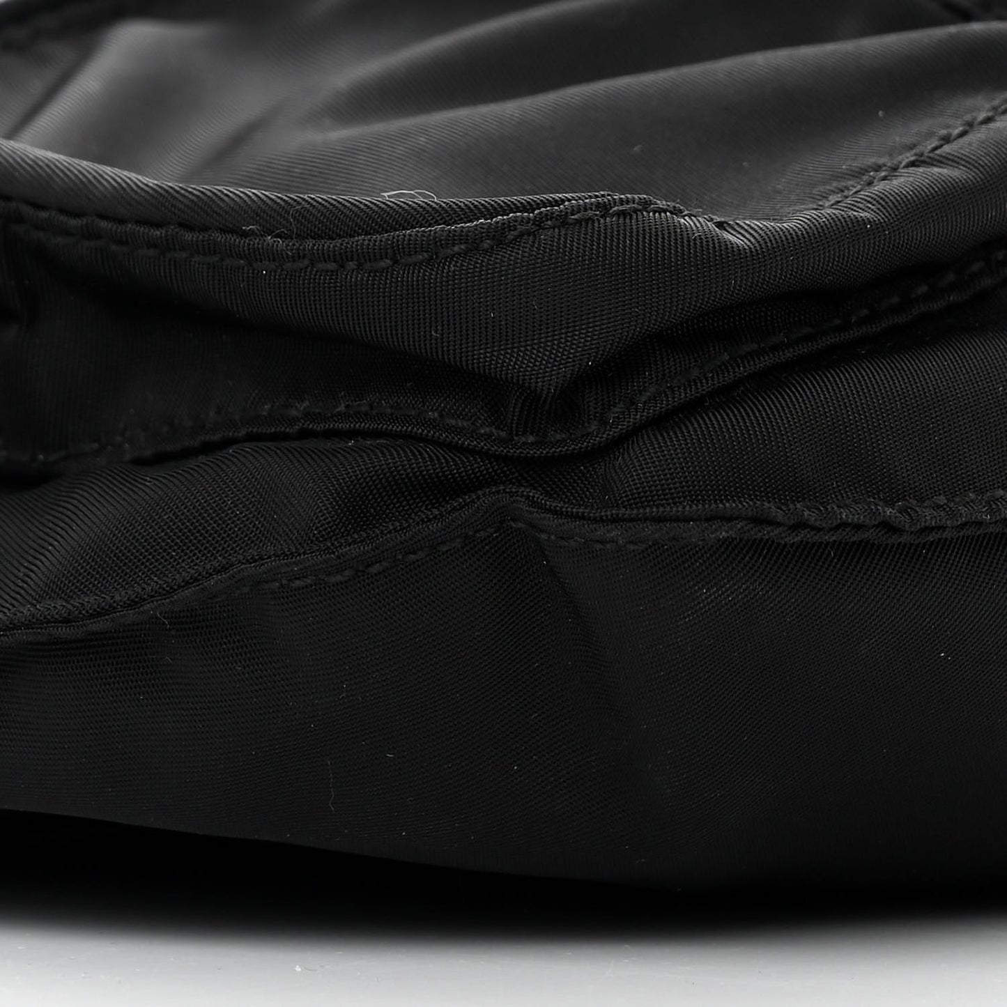 Tessuto Nylon Multi Pocket Belt Bag Black