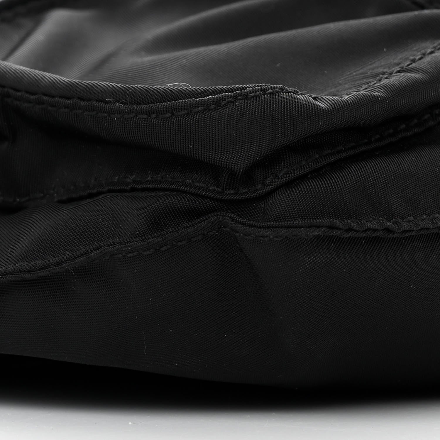 Prada Tessuto Nylon Multi Pocket Belt Bag Black 9 of 10