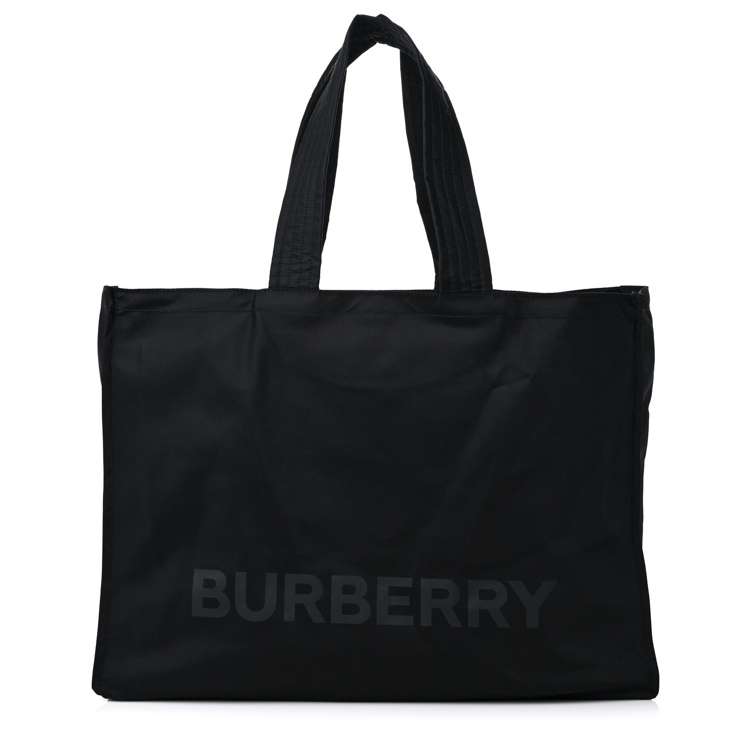 Burberry Nylon Logo Tote Black 1 of 8