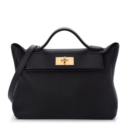 Hermes Taurillon Maurice Swift 24/24 29 Black 1 of 11