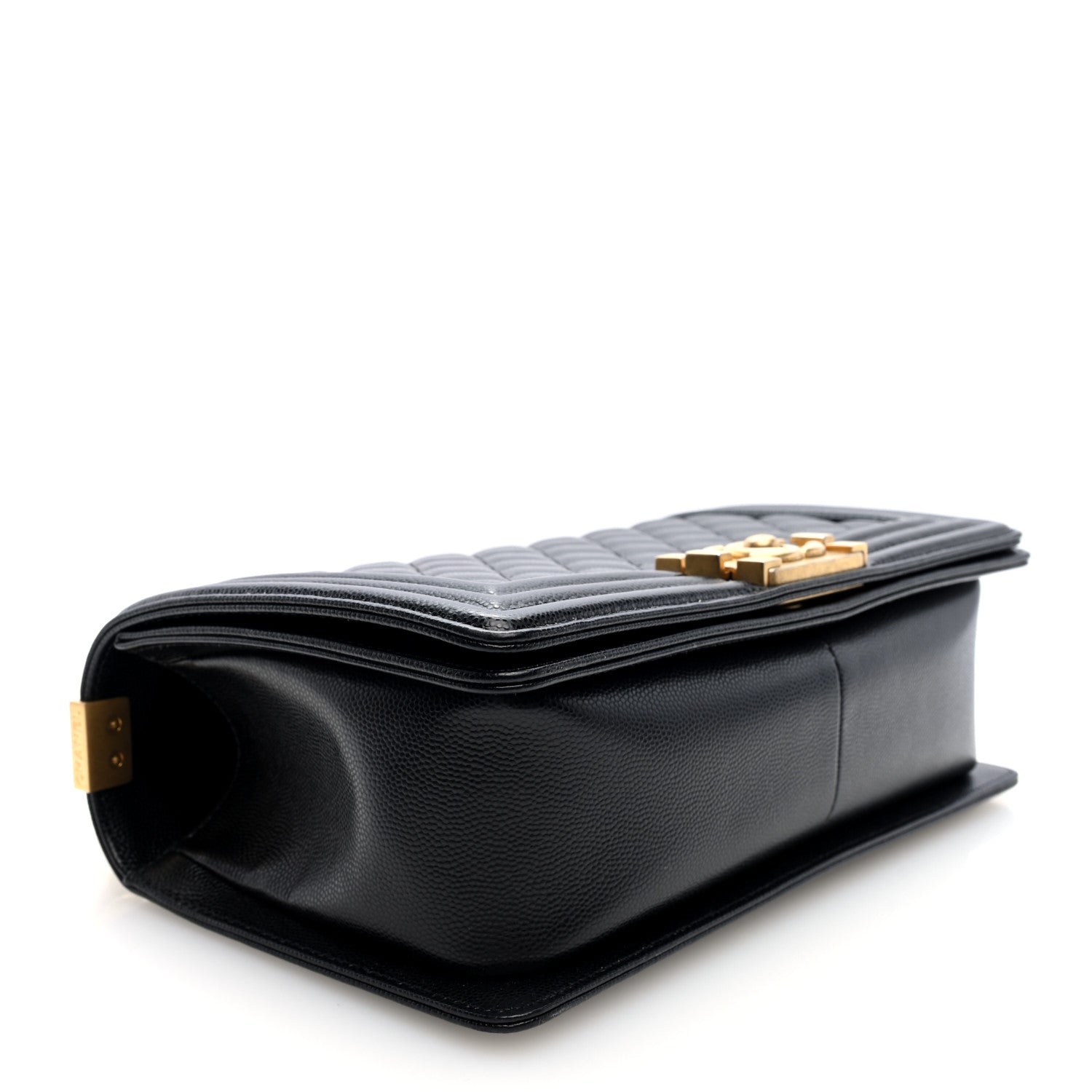 Chanel Caviar Quilted Medium Boy Flap Black 4 of 10