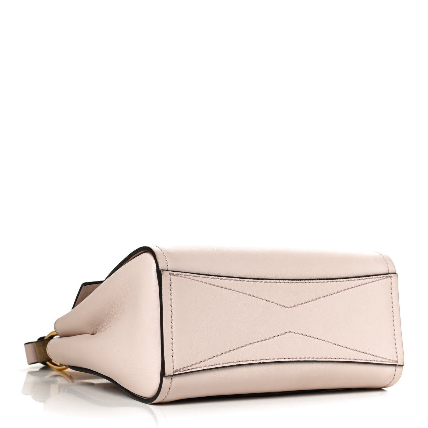 Calfskin Small Mystic Shoulder Bag Pale Pink
