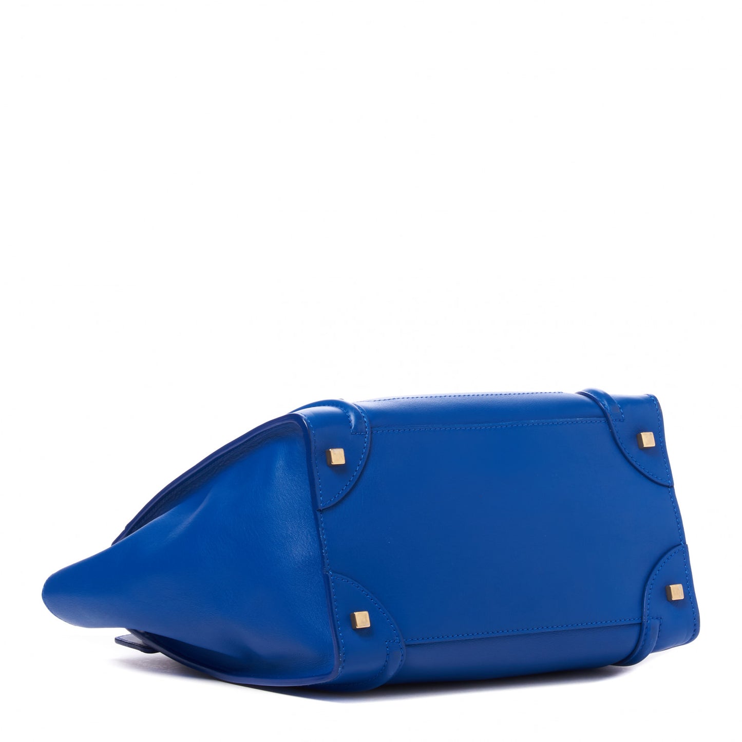 Smooth Calfskin Mini Luggage Royal Blue
