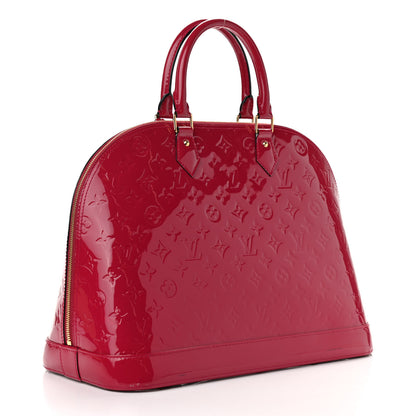 Louis Vuitton Vernis Alma GM Rose Indien 3 of 9