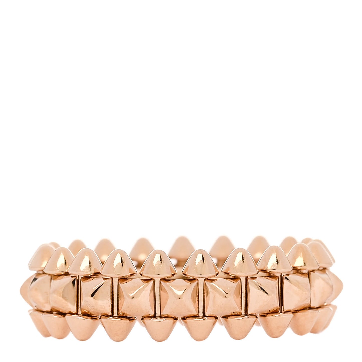18K Pink Gold SM Clash De Cartier Ring 50 5.25