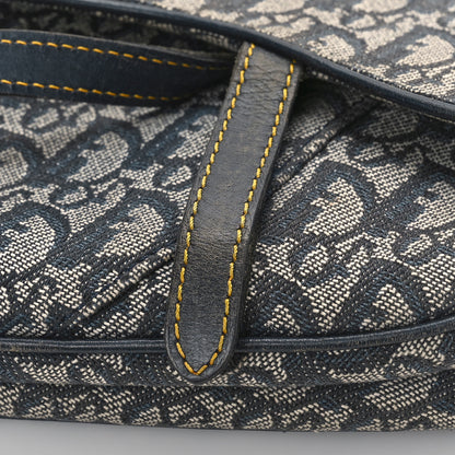 Christian Dior Monogram Saddle Bag Blue 8 of 9