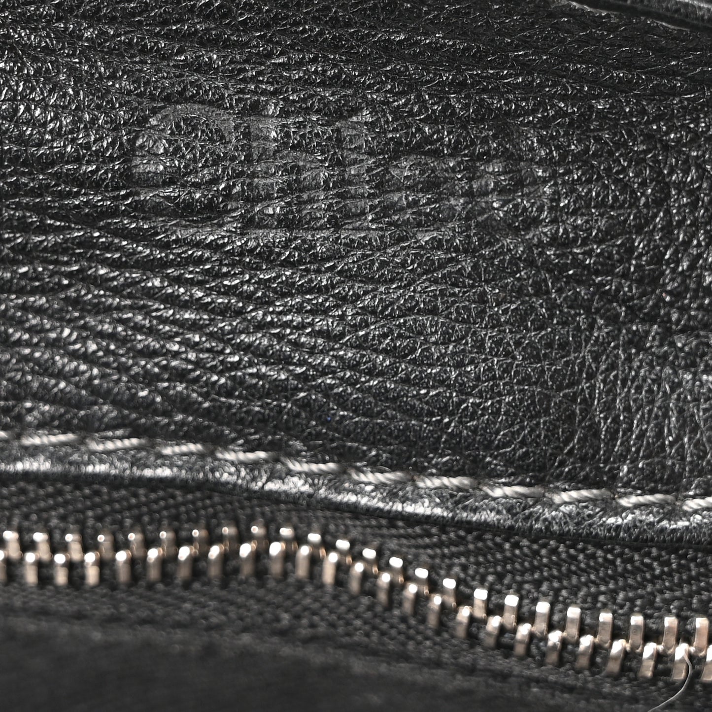Calfskin Medium Paddington Satchel Black