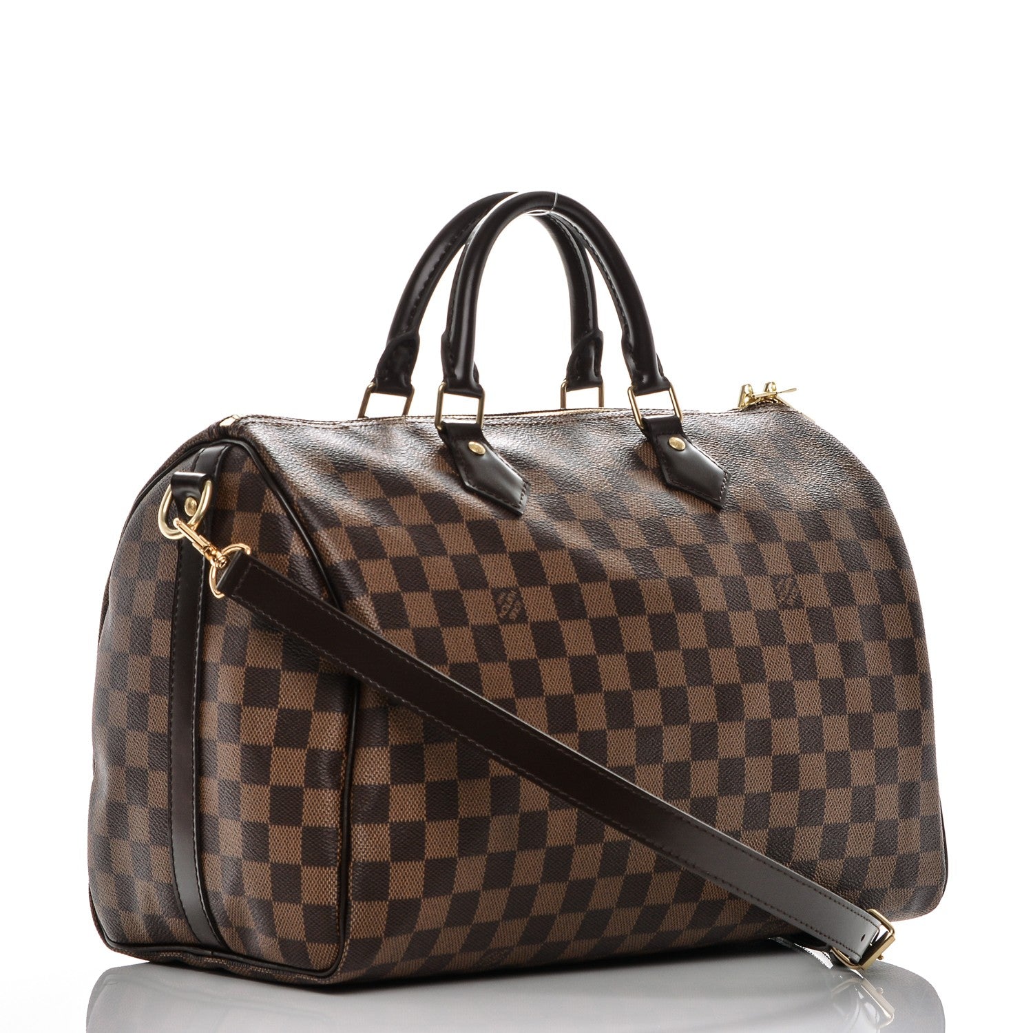 Louis Vuitton Damier Ebene Speedy Bandouliere 35 3 of 7