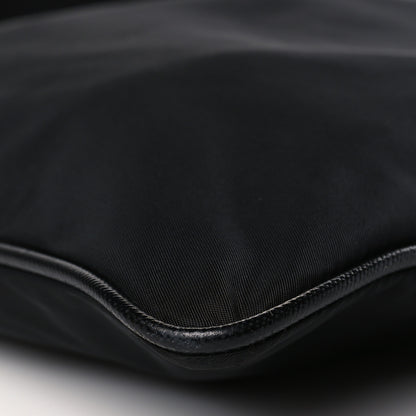 Prada Tessuto Nylon Flat Messenger Bag Black 7 of 8