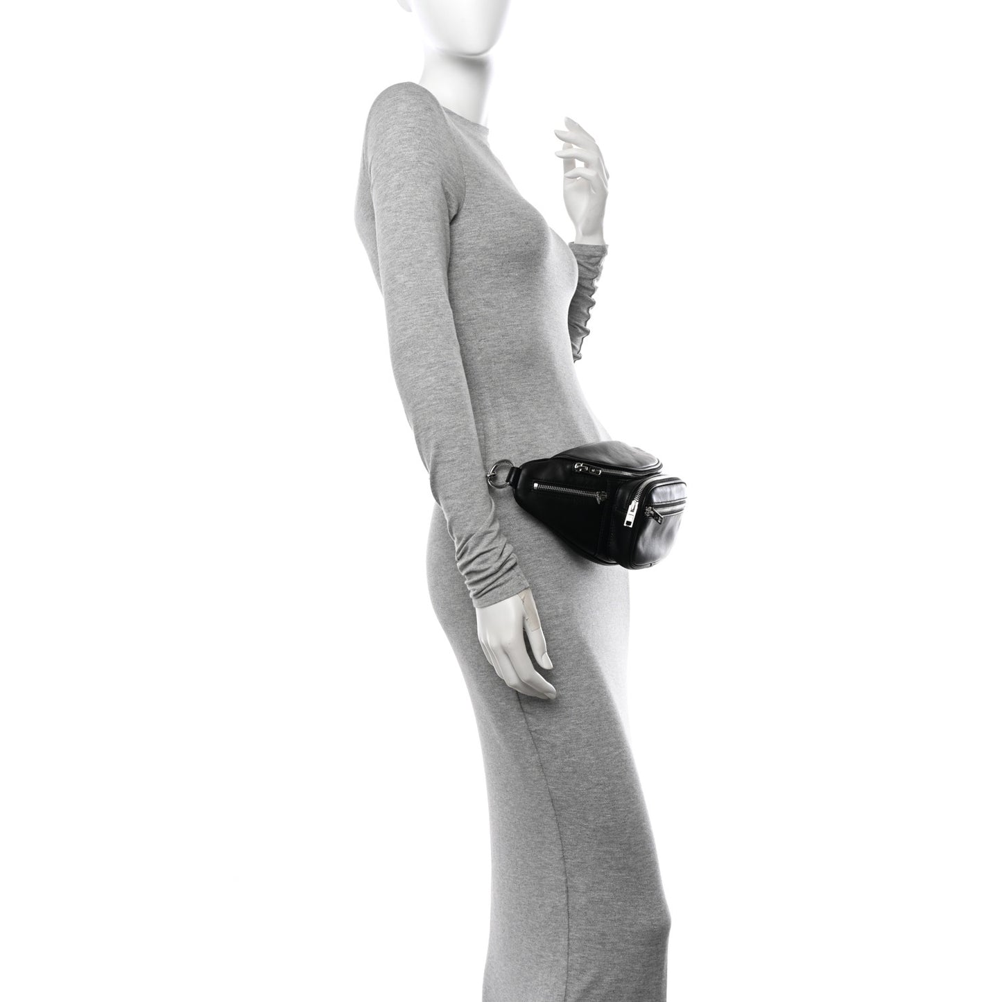 Lambskin Attica Belt Bag Black