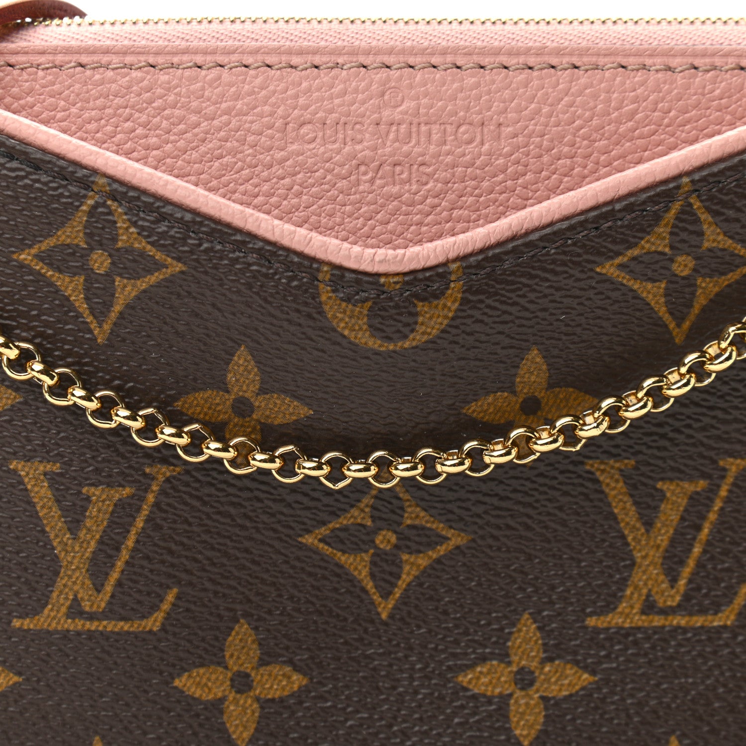 Louis Vuitton Monogram Pallas Clutch Rose Poudre 8 of 11