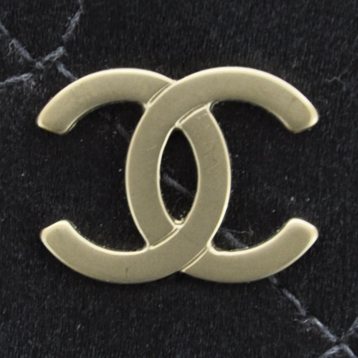 Chanel Satin Quilted Evening Flap Bag Black 7 of 10