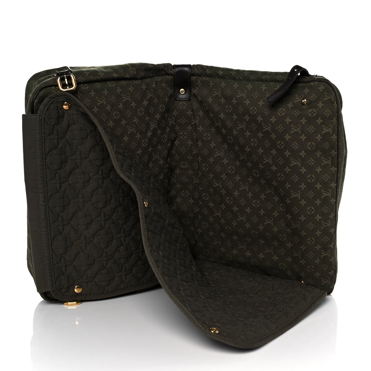 Mini Lin Sac a Langer Diaper Bag Kaki