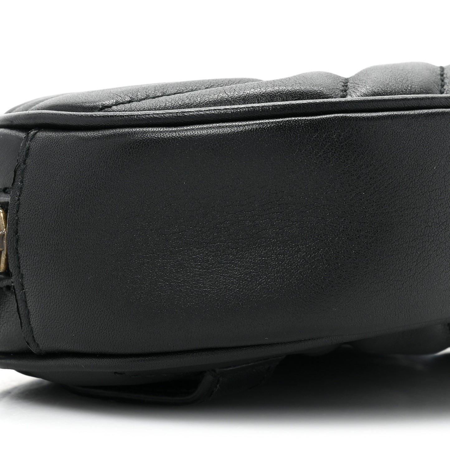 Calfskin Matelasse GG Marmont Belt Bag 75/30 Black