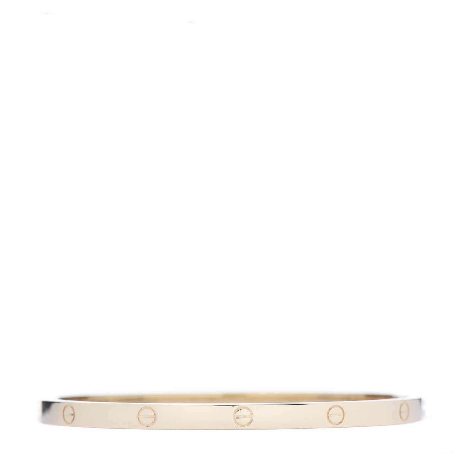18K Yellow Gold Small LOVE Bracelet 16