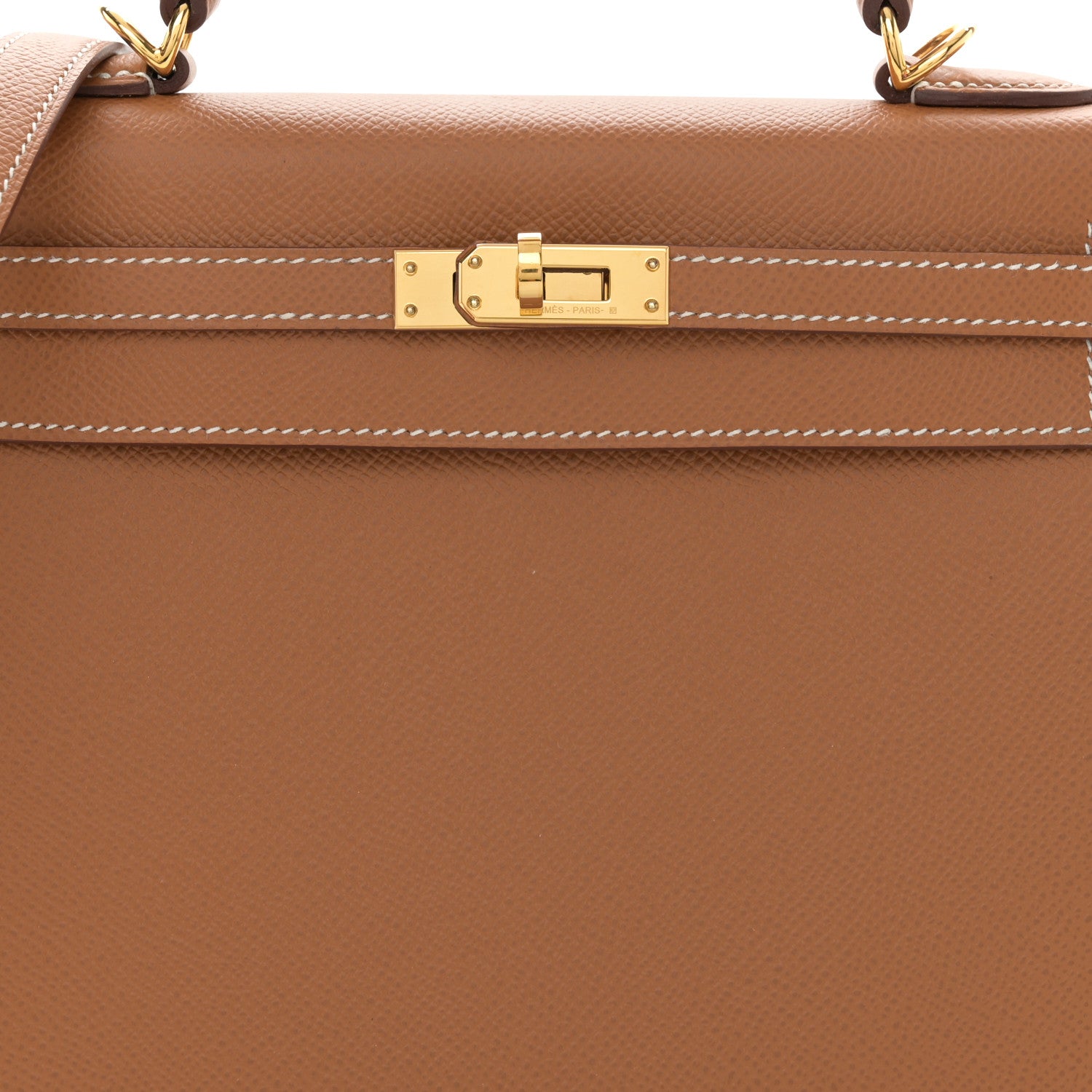 Hermes Epsom Kelly Sellier 25 Gold 8 of 11