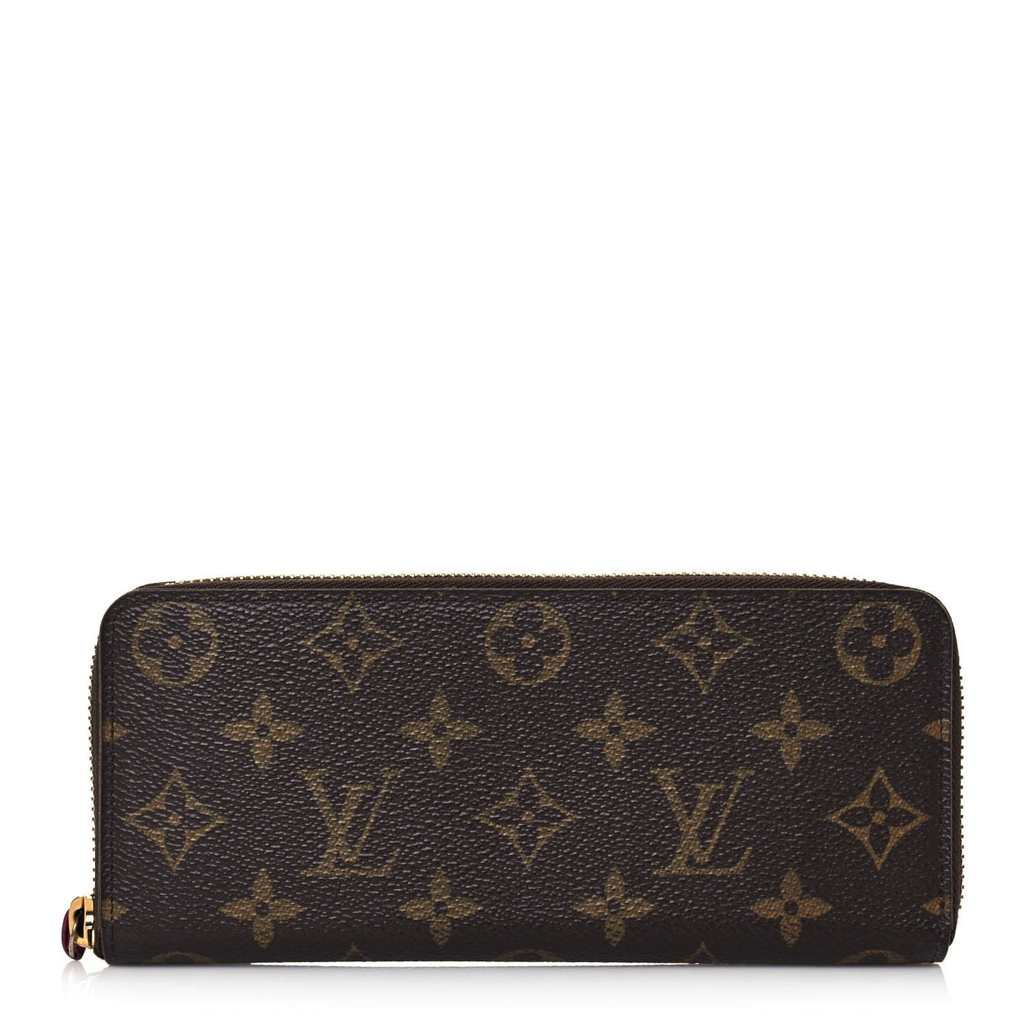 Monogram Clemence Wallet Fuchsia