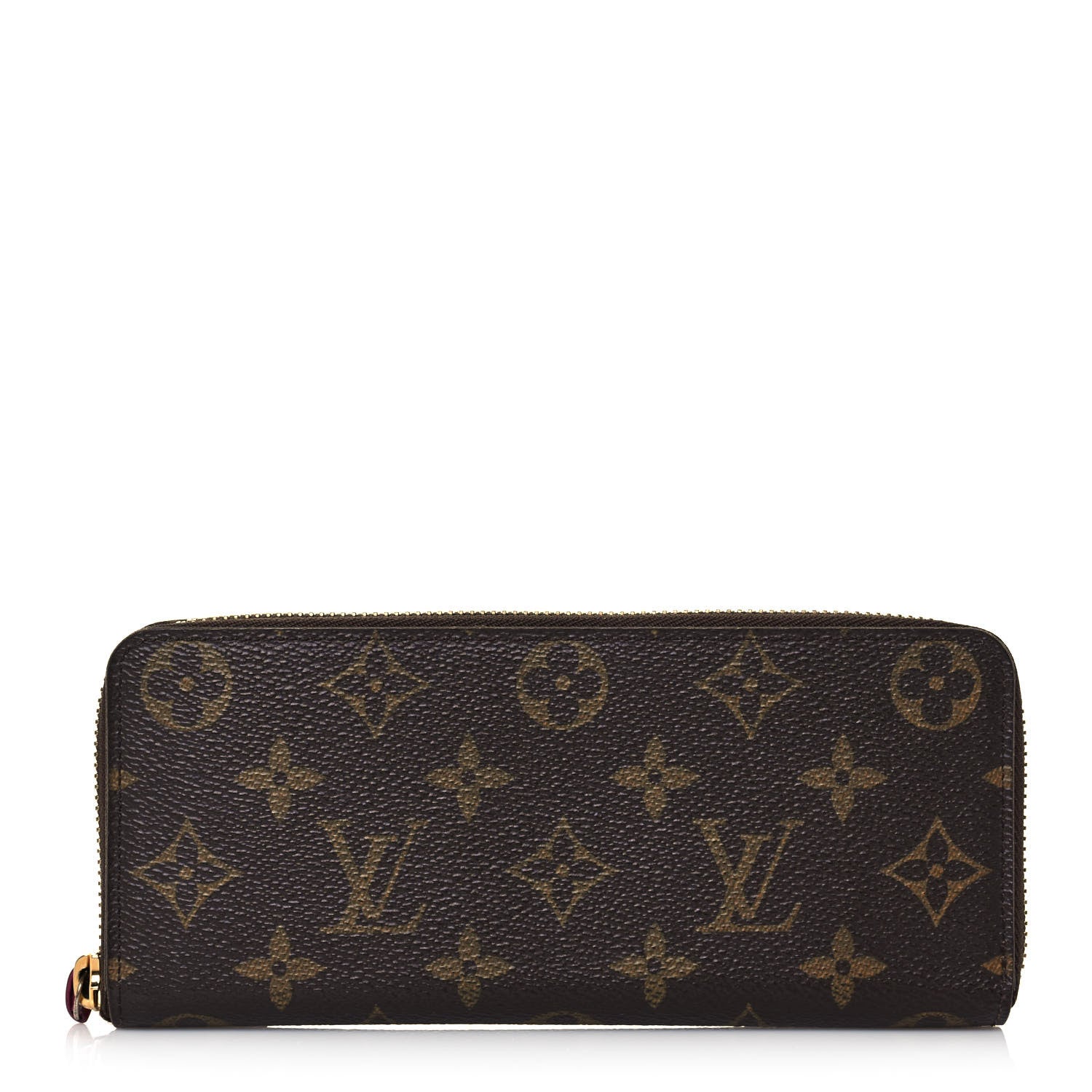 Louis Vuitton Monogram Clemence Wallet Fuchsia 1 of 13