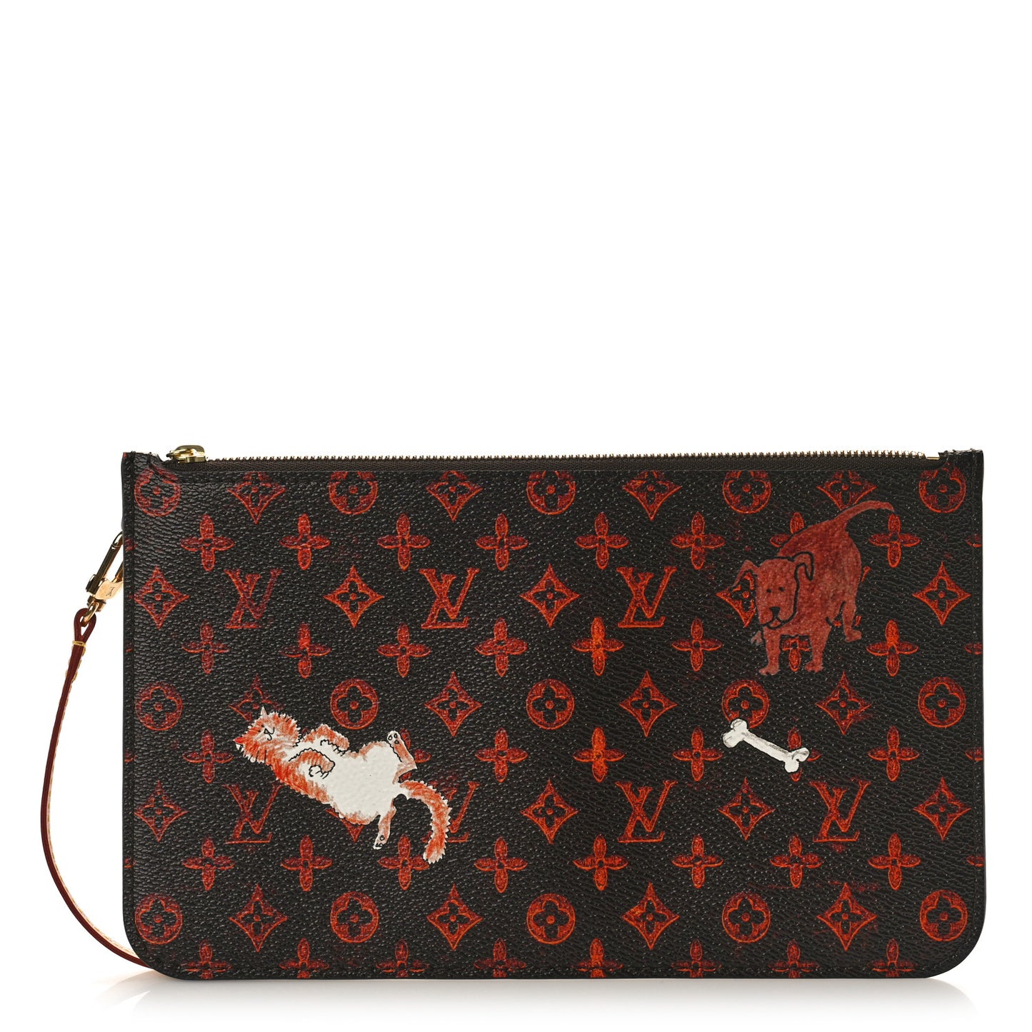 Catogram Neverfull MM GM Pochette Marron