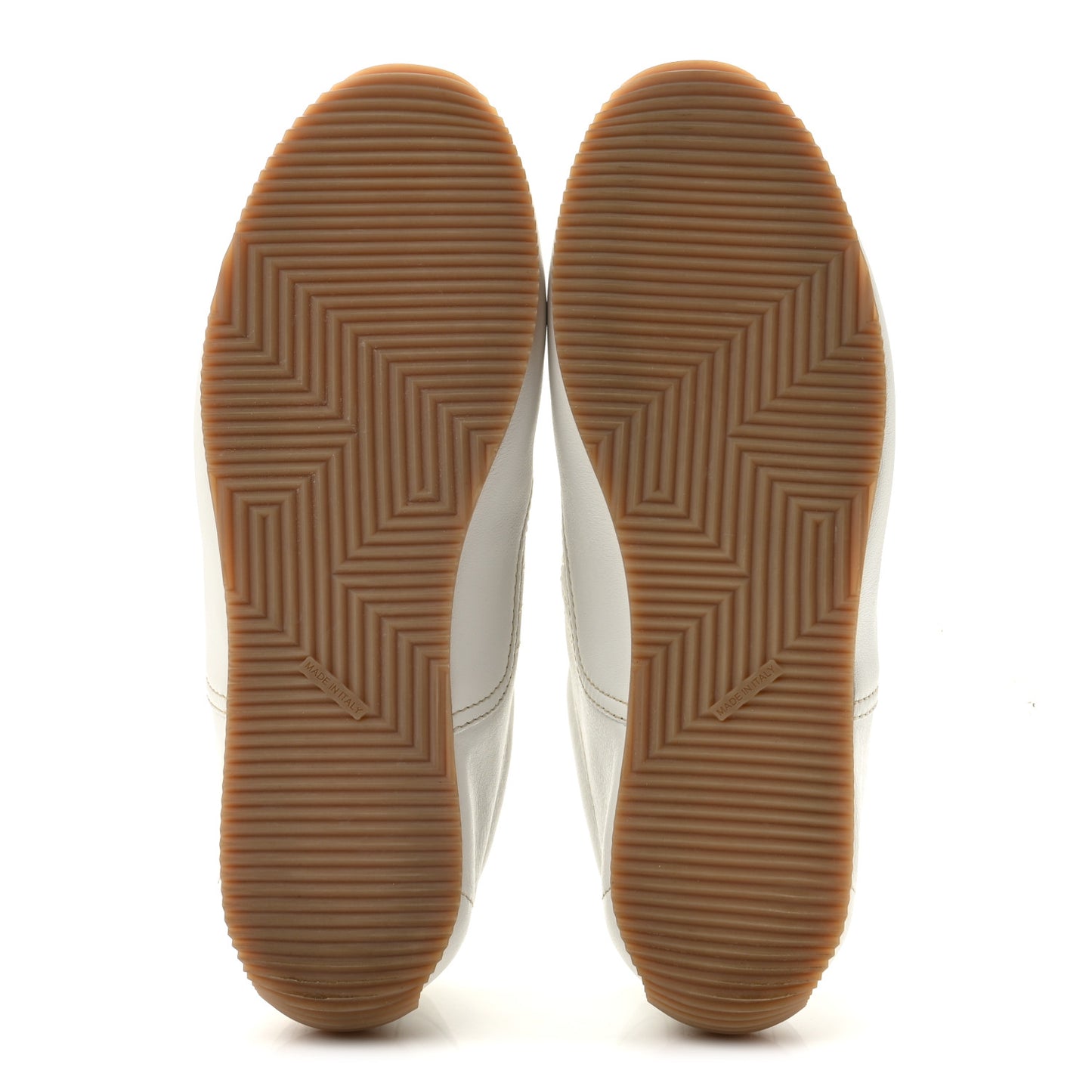 Supple Calfskin Master Sneakers 37 Beige Glaise