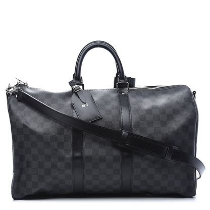 Louis Vuitton Damier Graphite Keepall Bandouliere 45 1 of 12