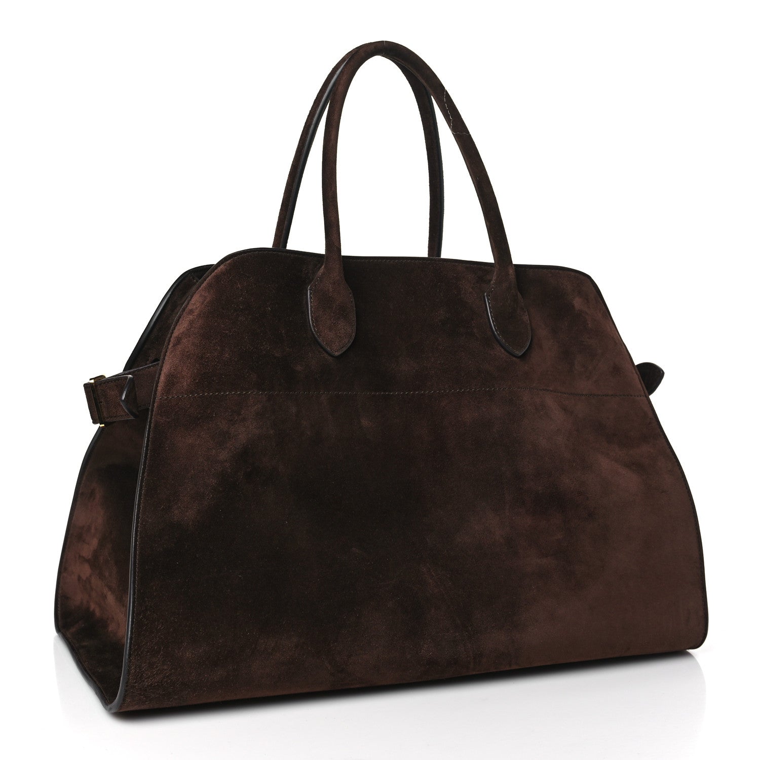 The Row Suede Soft Margaux 15 Mocha 3 of 8