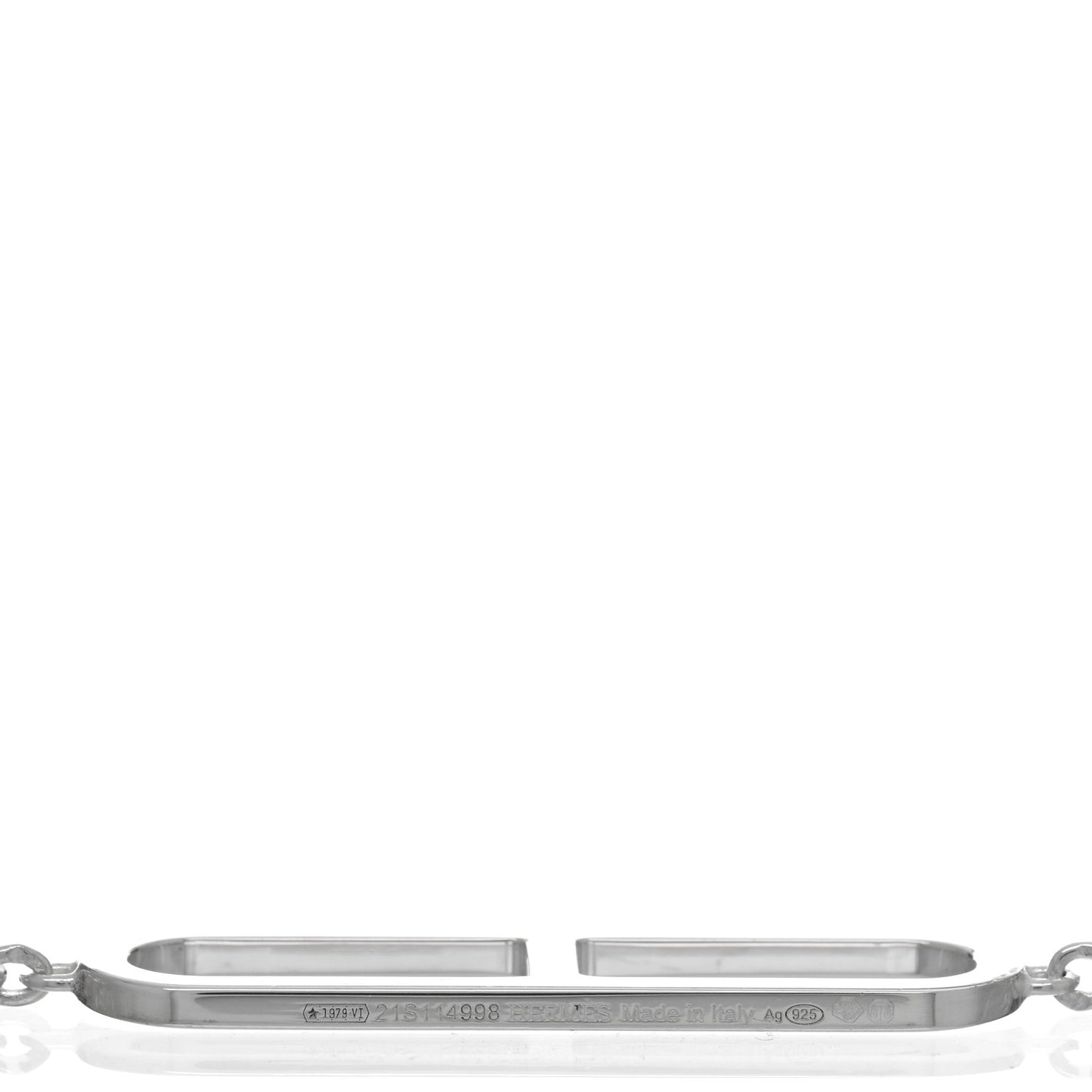 Sterling Silver Ever Chaine d'Ancre Long Lariat Necklace