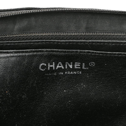 Chanel Caviar Quilted Jumbo Single Flap Bijoux Chain Black 6 of 12