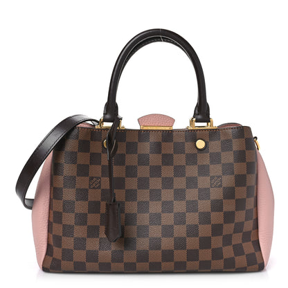 Louis Vuitton Damier Ebene Cuir Taurillon Brittany Magnolia 1 of 7