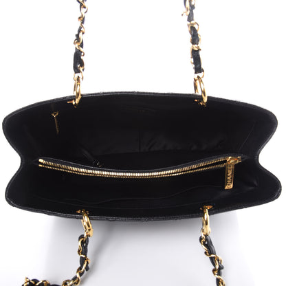 Chanel Caviar Quilted Grand Shopping Tote GST Black 5 of 9