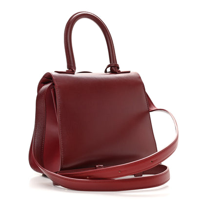 Delvaux Box Calfskin Mini Brillant Satchel Red 3 of 13