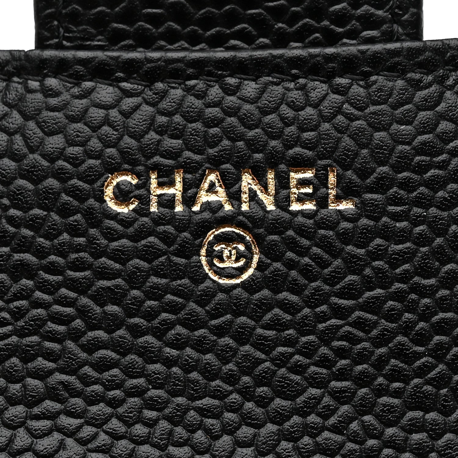Chanel Caviar Quilted Compact Flap Wallet Black 6 of 8