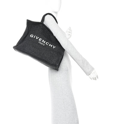 Givenchy Raffia Medium G Tote Black 2 of 10