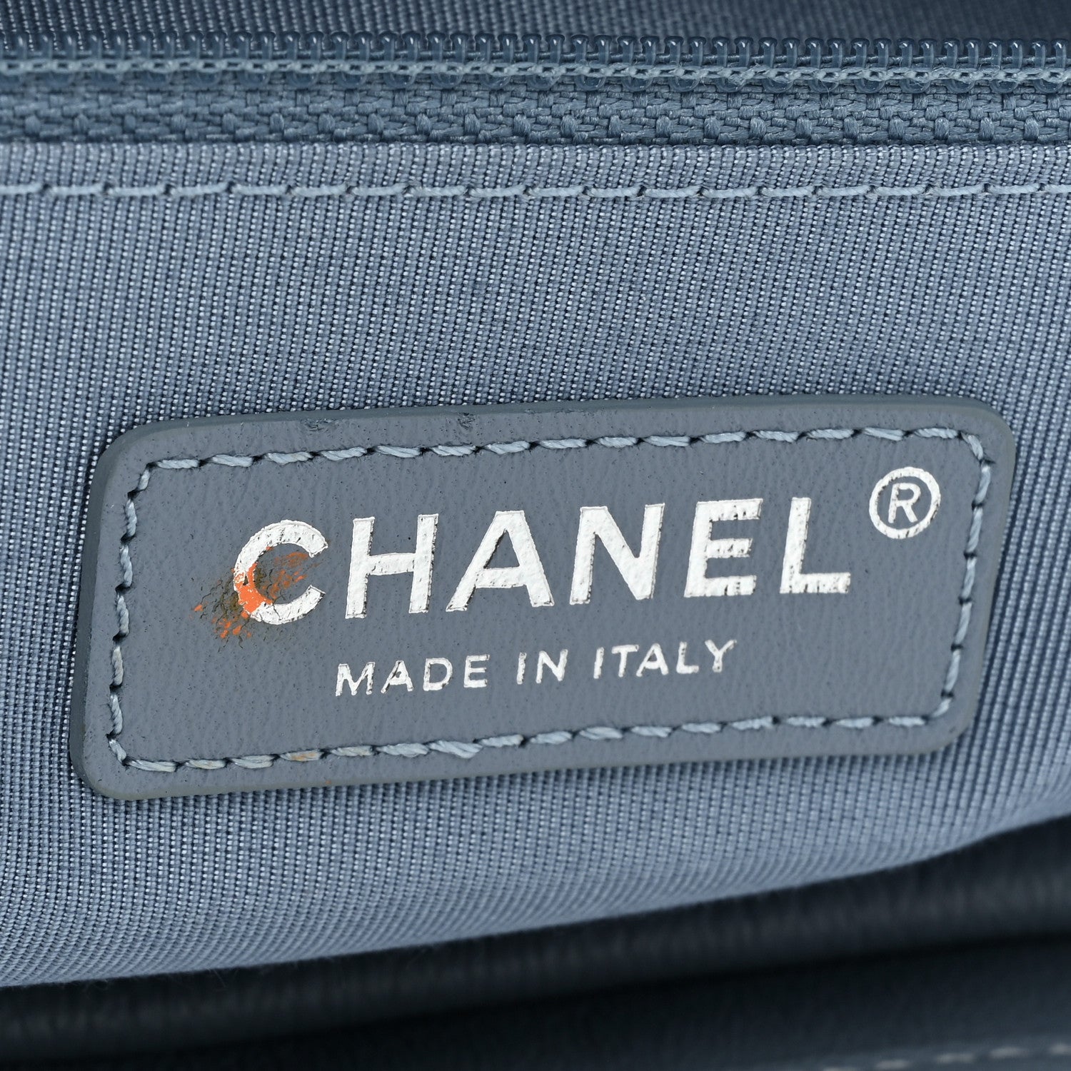 Chanel Patent Goatskin Quilted Medium Gabrielle Hobo Blue 6 of 14
