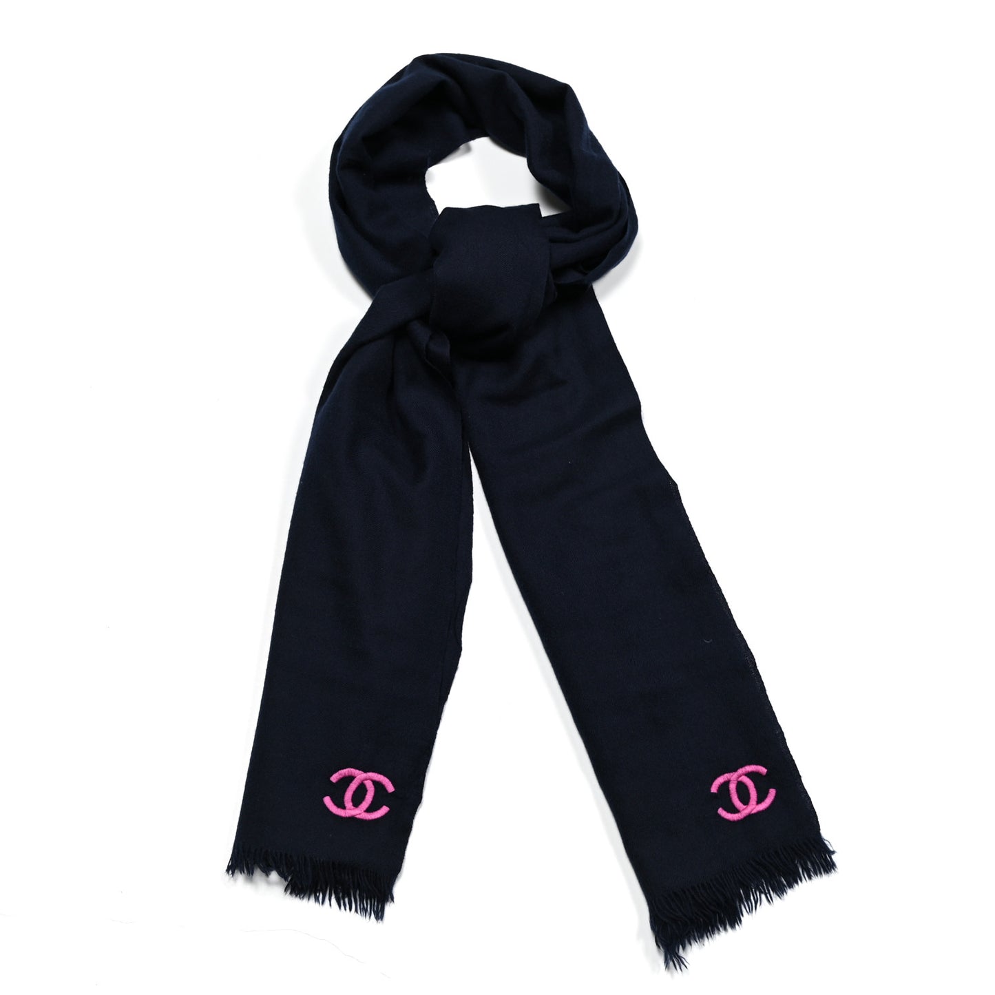 Cashmere CC Stole Navy