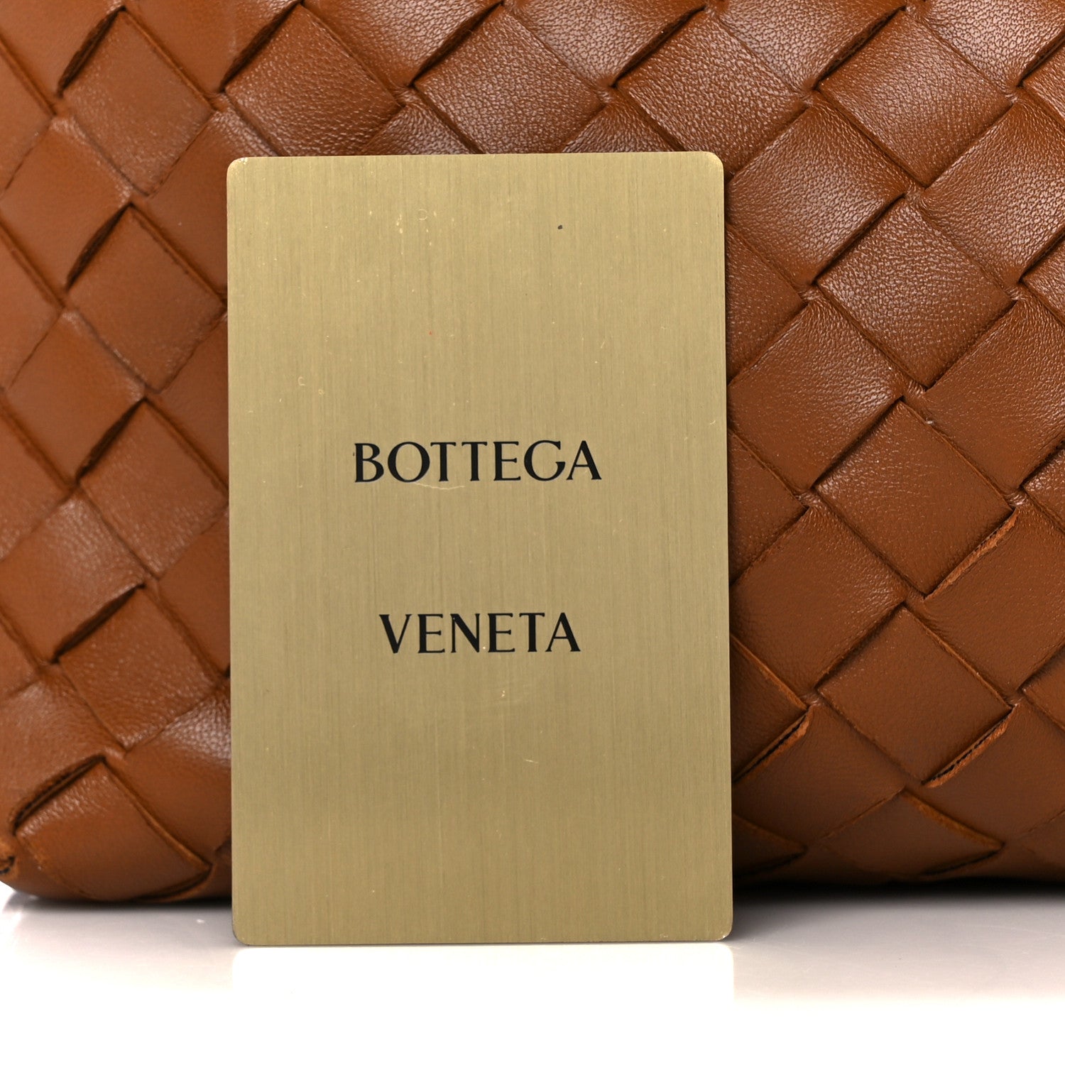 Bottega Veneta Nappa Intrecciato Medium Andiamo Shoulder Bag Cognac 11 of 14