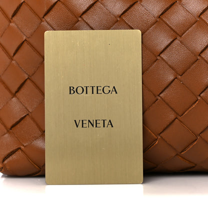 Bottega Veneta Nappa Intrecciato Medium Andiamo Shoulder Bag Cognac 11 of 14