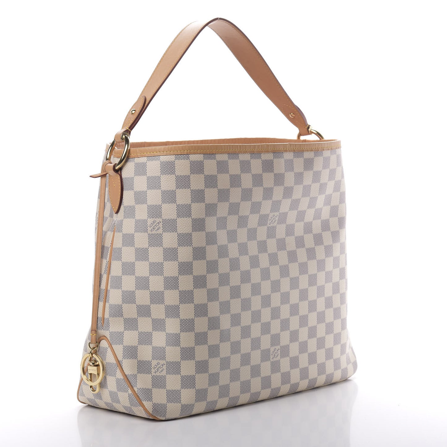 Damier Azur Delightful MM Rose Ballerine