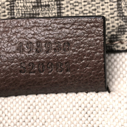 Gucci GG Supreme Monogram Neo Vintage Web Belt Bag Brown 7 of 12