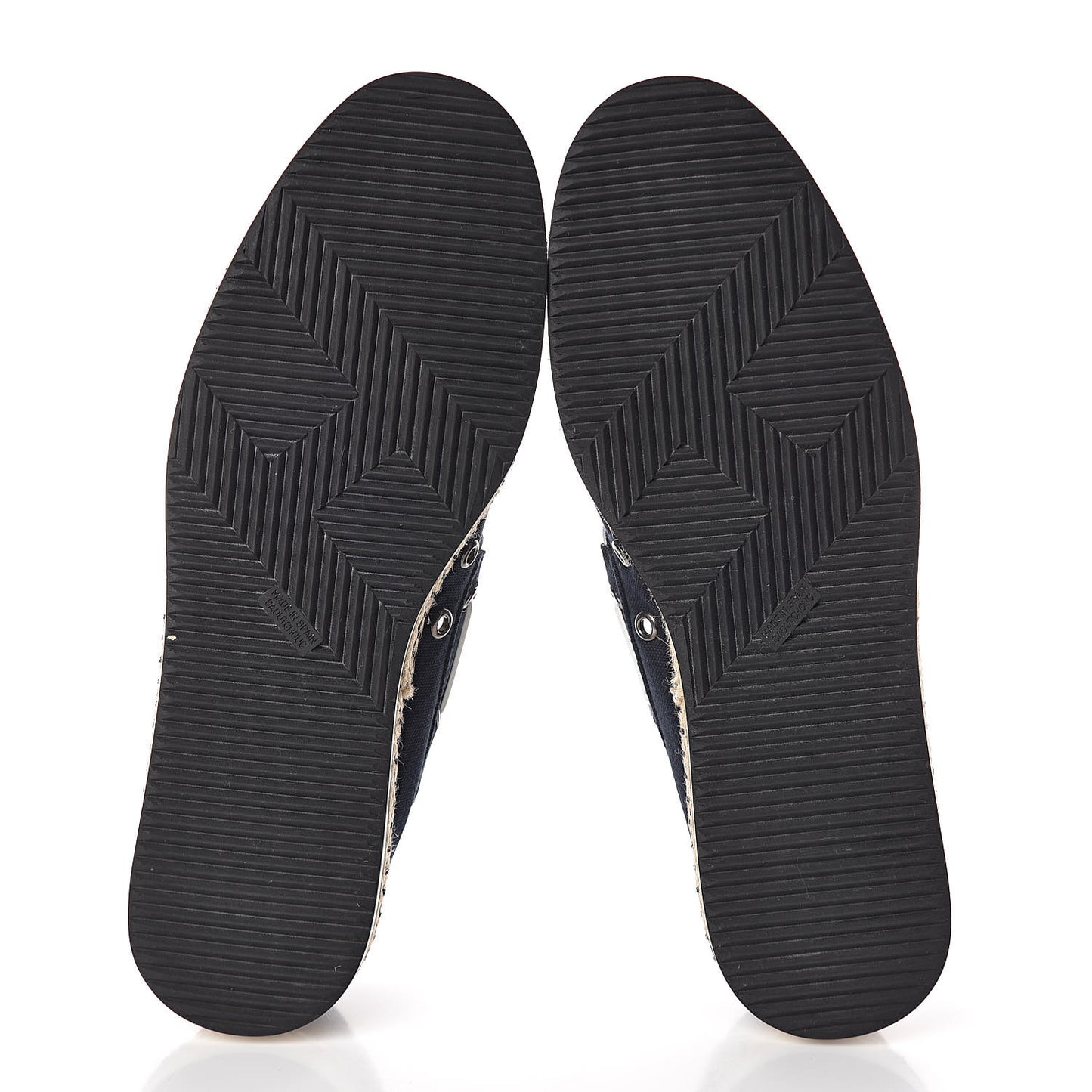Cotton Canvas Mens Optimiste Moccasin Loafers 43 Navy