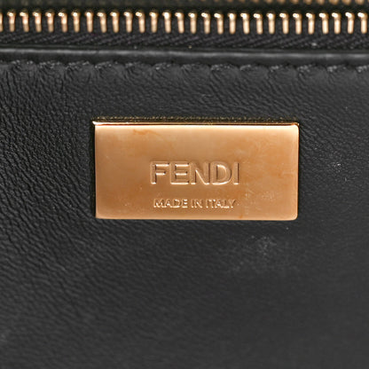 Fendi Satin Vitello King Sequin Baguette Black 6 of 9