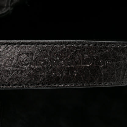 Christian Dior Crinkled Calfskin Macrocannage Large Toujours Black 7 of 12