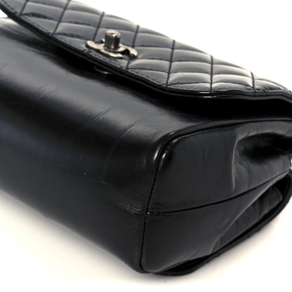 Chanel Glazed Calfskin Pilot Essentials Flap Black 12 of 13