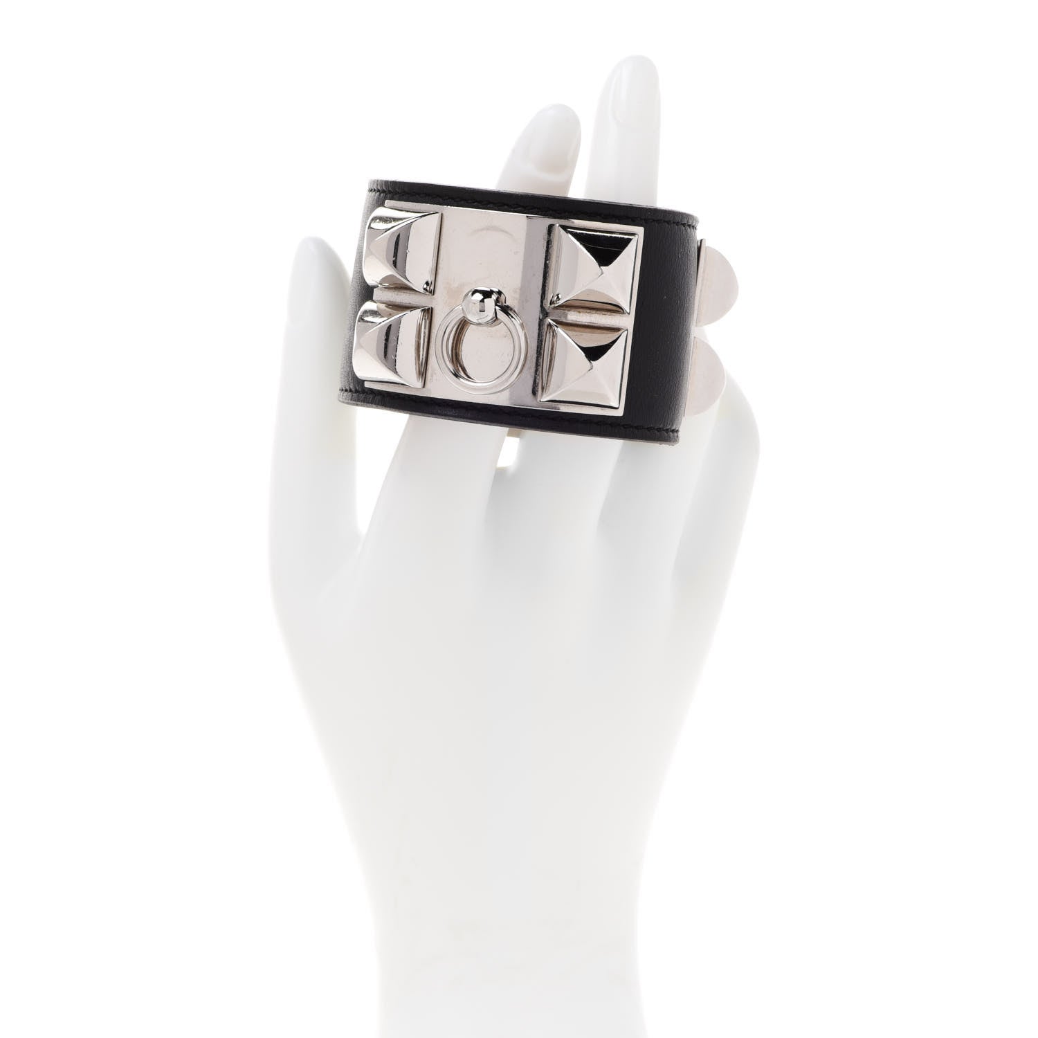 Hermes Chamonix Collier de Chien CDC Bracelet S Black 2 of 7