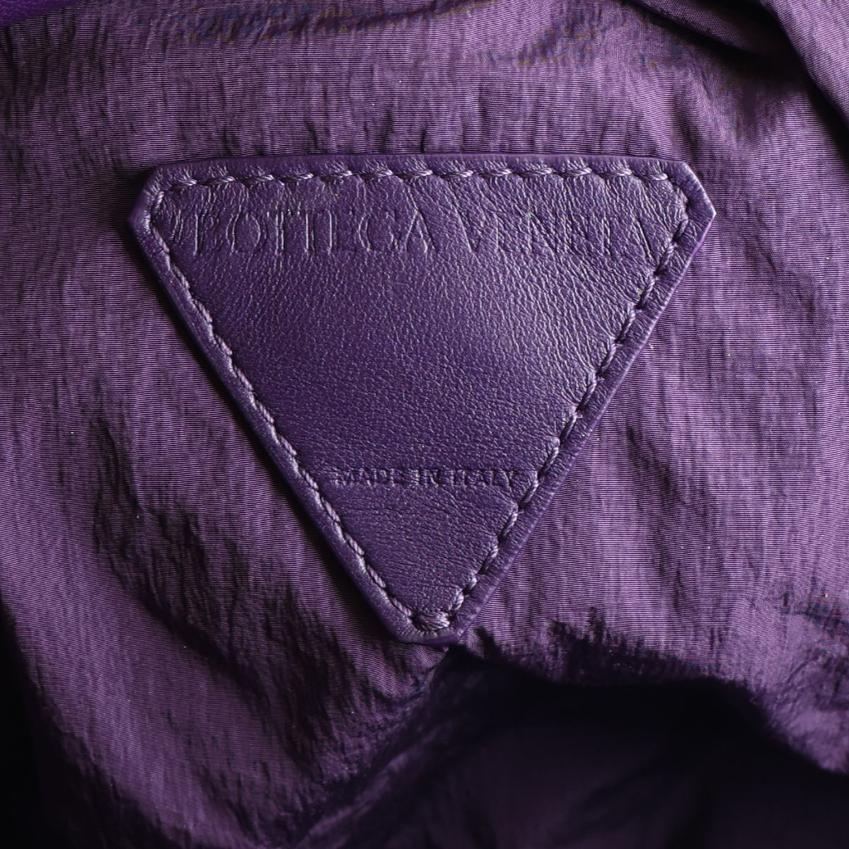 Bottega Veneta Sponge Fabric The Pouch Clutch Purple 6 of 10
